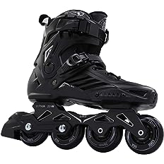 Photo 1 of * USED * 
 Black Professional Inline Skates Unisex SIZE 8 - 8.5