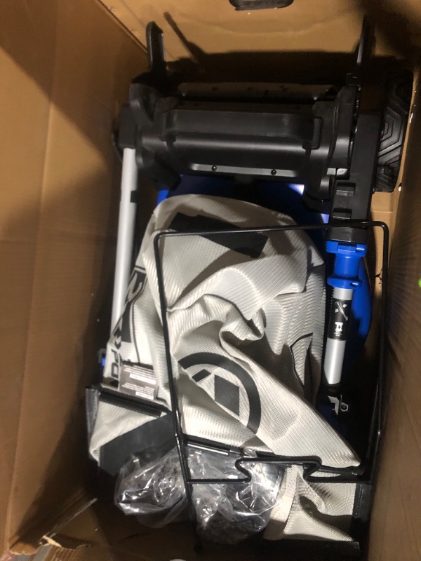 Photo 9 of **MISSING BATTERIES AND CHARGER** Kobalt 24-Volt Brushless Lithium Ion Self-Propelled 20-in Cordless Electric Lawn Mower (Battery Included)