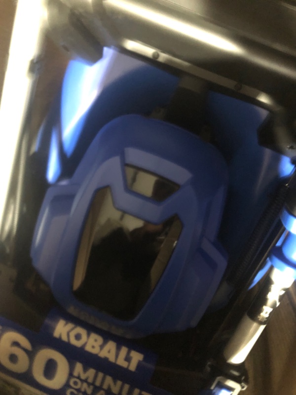 Photo 8 of Kobalt 24-Volt Brushless Lithium Ion Self-Propelled 20-in Cordless Electric Lawn Mower (Battery Included)