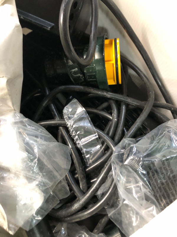 Photo 1 of Aquagarden Pennington, Inpond 6 in 1 Pond & Water Pump, Filter, UV Clarifier, LED Spotlight,All in One Solution for a Clean, Clear and Beautiful Pond, for Ponds up to 900 Gallon, Black 900 Gallon Model