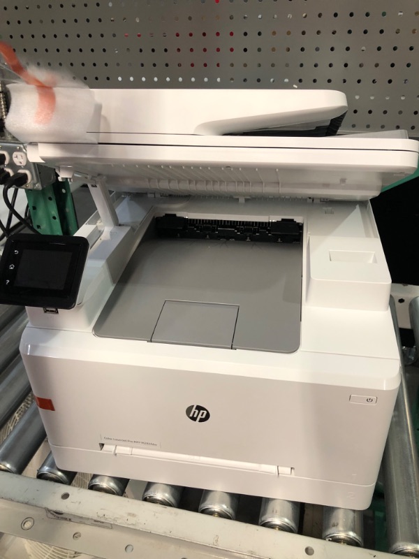 Photo 7 of HP Color LaserJet Pro M283fdw Wireless All-in-One Laser Printer, Remote Mobile Print, Scan & Copy, Duplex Printing, Works with Alexa (7KW75A), White