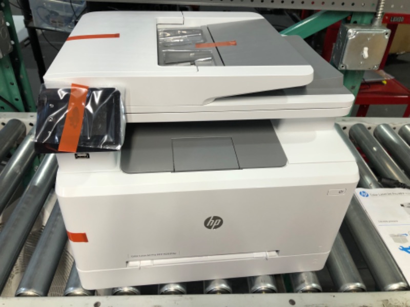 Photo 2 of **PARTS ONLY** HP Color LaserJet Pro M283fdw Wireless All-in-One Laser Printer (7KW75A), White