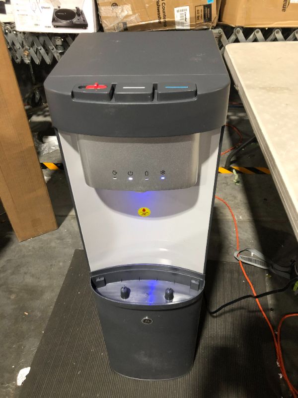 Photo 2 of ***USED - UNTESTED - SEE NOTES***
GE Bottom-Loading Tri-Temperature Water Dispenser | 5 Gallon