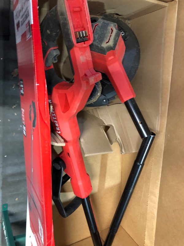 Photo 2 of [notes] CRAFTSMAN 20V Lawn Edger Tool, Cordless, Bare Tool Only (CMCED400B)