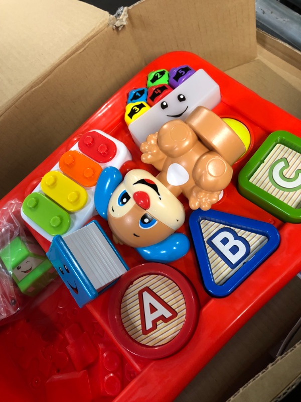 Photo 5 of [Notes] Fisher-Price Laugh & Learn Pull & Play Learning Wagon, pull-toy wagon