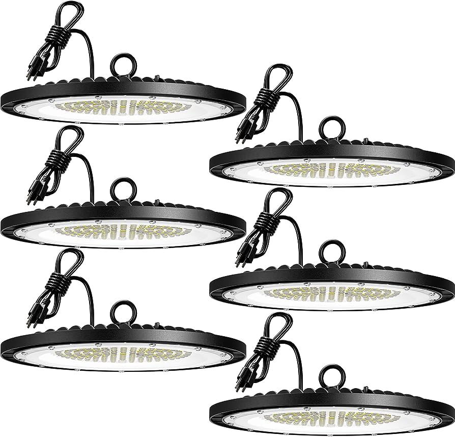 Photo 1 of Amico 6 Pack UFO LED High Bay Light 