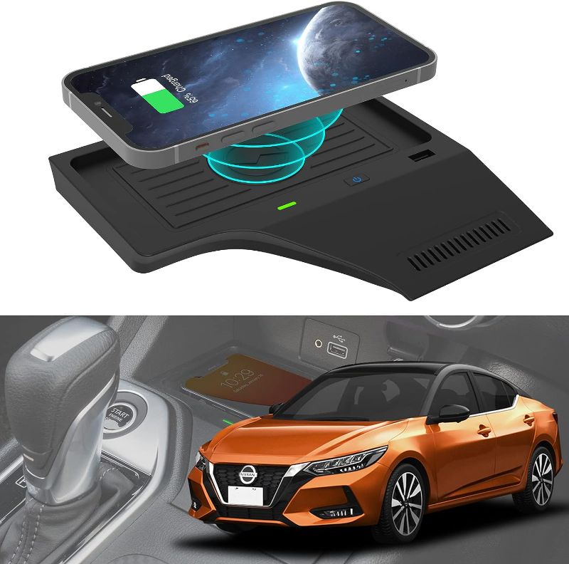 Photo 1 of nissan sentra wireless charger