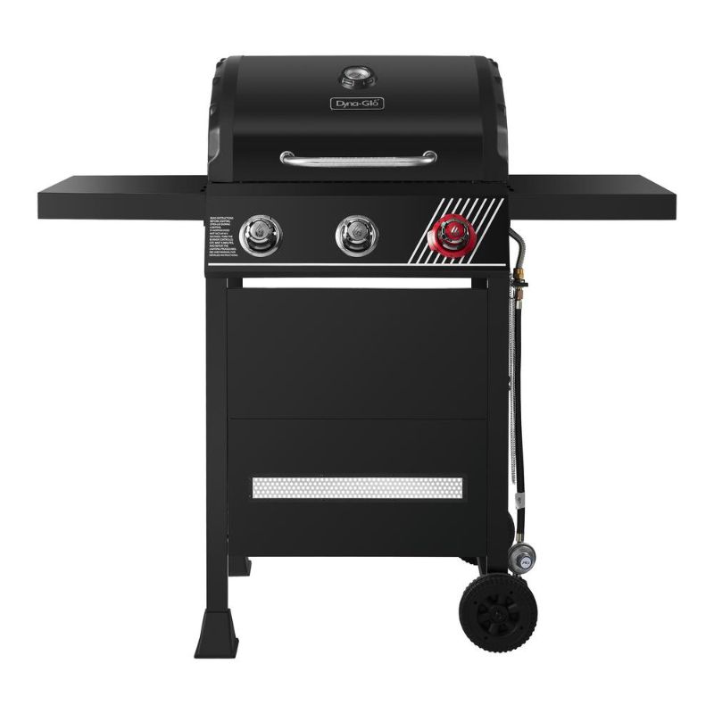 Photo 1 of Dyna-Glo 3-Burner Propane Gas Grill in Matte Black with TriVantage Multi-Functional Cooking System