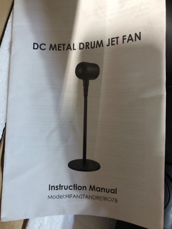 Photo 1 of 7 in. Metal Drum Jet Fan 