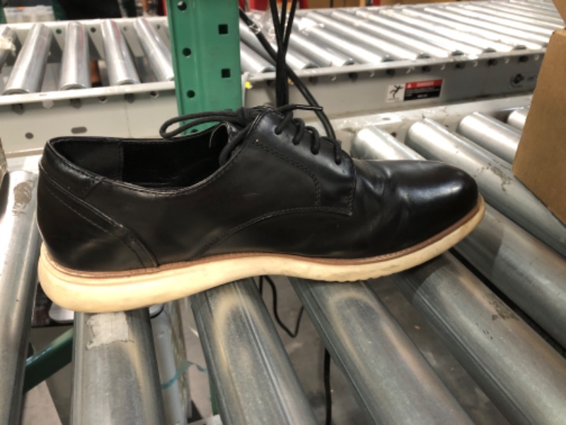 Photo 1 of **SEE NOTES**  Cole Haan Men's Grand Crosscourt II Sneakers 11 Black Lthr/White
