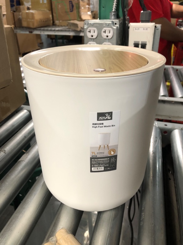 Photo 1 of 7Liter/1.8 Gallon Garbage can with Press top Lid