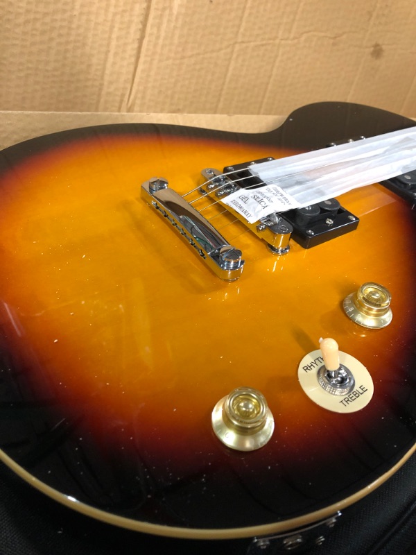 Photo 1 of **SEE NOTES**  Donner DST-1S Solid Full-Size 39 inch Electric Guitar Kit Sunburst