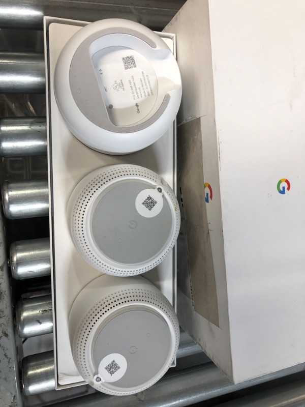 Photo 1 of UNTESTED Google Nest WiFi Router 3 Pack (2nd Generation)
