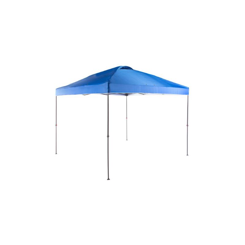 Photo 1 of **PARTS ONLY HAS SOME DAMAGE** Everbilt 10 Ft. X 10 Ft. Blue Instant Canopy Pop up Ten