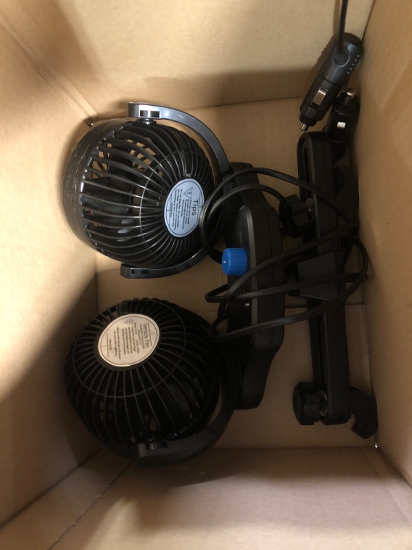 Photo 3 of XOOL Car Fan, Electric Car Fans