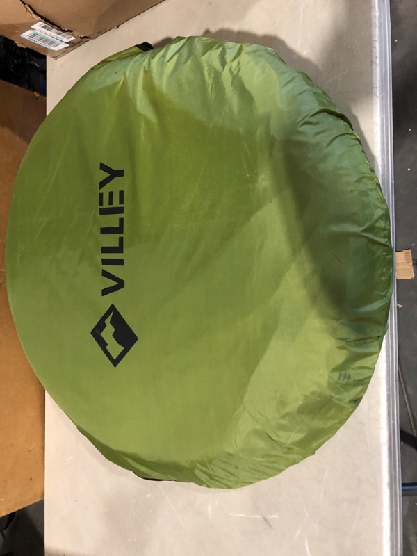 Photo 2 of **USED** **UNKNOWN IF PARTS ARE MISSING/BROKE** VILLEY 4-Person Easy Pop Up Tent