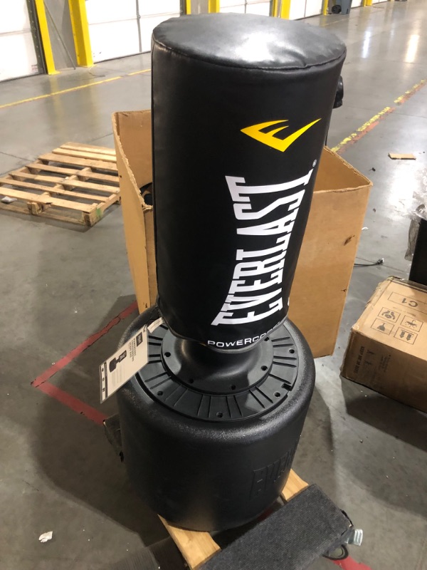 Photo 1 of **SEE NOTES**
Everlast Unisex Power Core Freestanding Punch Bag Black/White