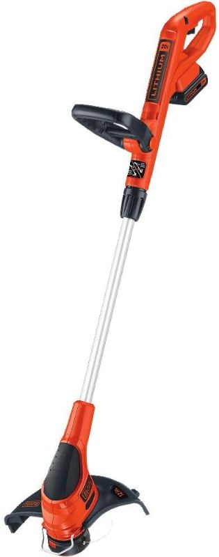 Photo 1 of ***USED - NO BATTERY OR CHARGER - UNABLE TO TEST - USED AND DIRTY***
BLACK+DECKER 20V Cordless String Trimmer/Edger, 12-Inch LST220