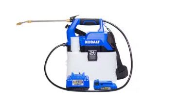 Photo 1 of ***HEAVILY USED AND DIRTY - MISSING BATTERY, CHARGER, AND WAND - UNABLE TO TEST***
Kobalt 2.11-Gallon Plastic Pump Sprayer