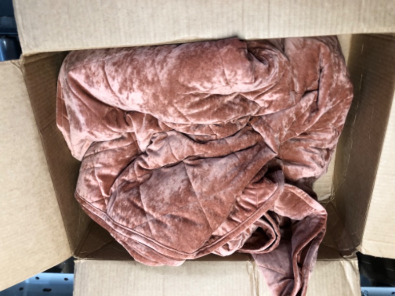 Photo 1 of SHALALA Velvet Quilt,King Bedding Quilt Sets,Lightweight Comforters,Reversible Luxury Diamond Bedspread Coverlet with Soft Brushed Microfiber Back for All Season(Rust Brown,Full/Queen) Rust Brown Full/Queen(94"x94")