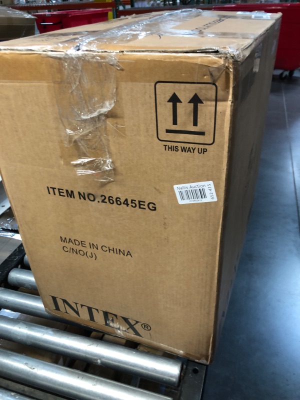 Photo 1 of ***(PARTS ONLY/ NO RETURNS OR REFUNDS) ***
INTEX SX2100 Krystal Clear Sand Filter Pump for Above Ground Pools: 2100 GPH Pump Flow Rate – Improved Circulation and Filtration – Easy Installation – Improved Water Clarity – Easy-to-Clean
