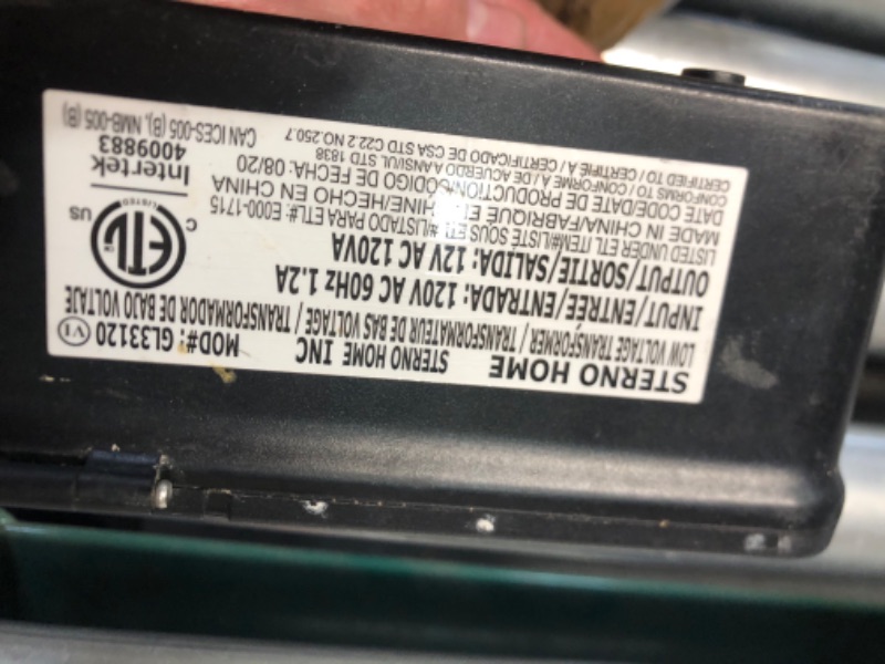 Photo 4 of ***USED - LIKELY MISSING PARTS - UNABLE TO VERIFY FUNCTIONALITY***
sterno home GL33120 12V 120W Low Voltage Landscape Lighting Transformer with Dusk-to-Dawn Timer, Grey