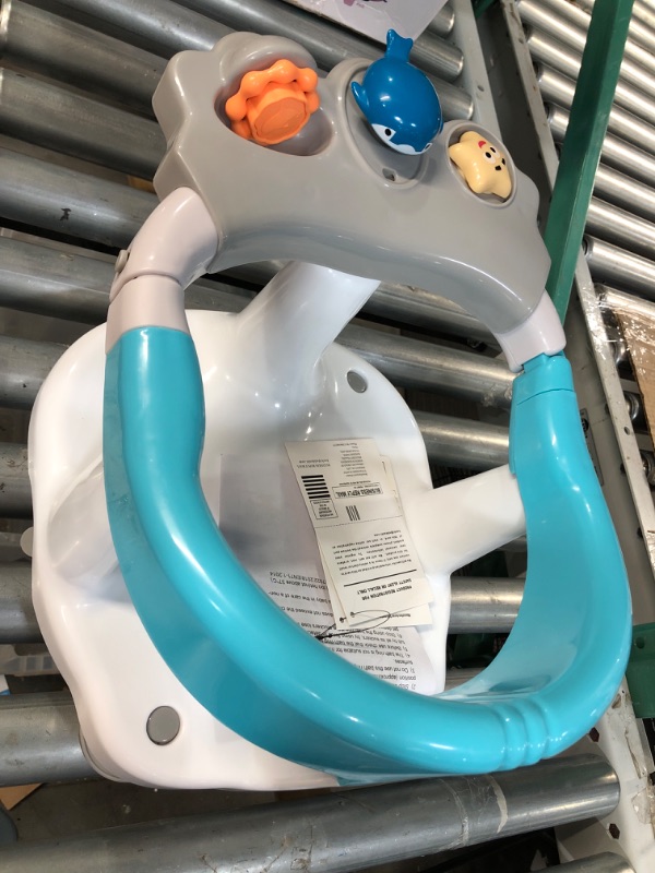 Photo 1 of Baby Bath Seat [Original],Infant Bath Seat,Bath Seat for Baby,Baby Bathtub Seat for Sit-Up 6-36 Months 4 Suction Cups Stability (White)