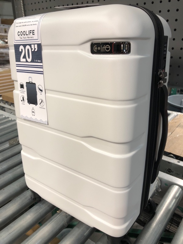 Photo 1 of 20' suitcase white color