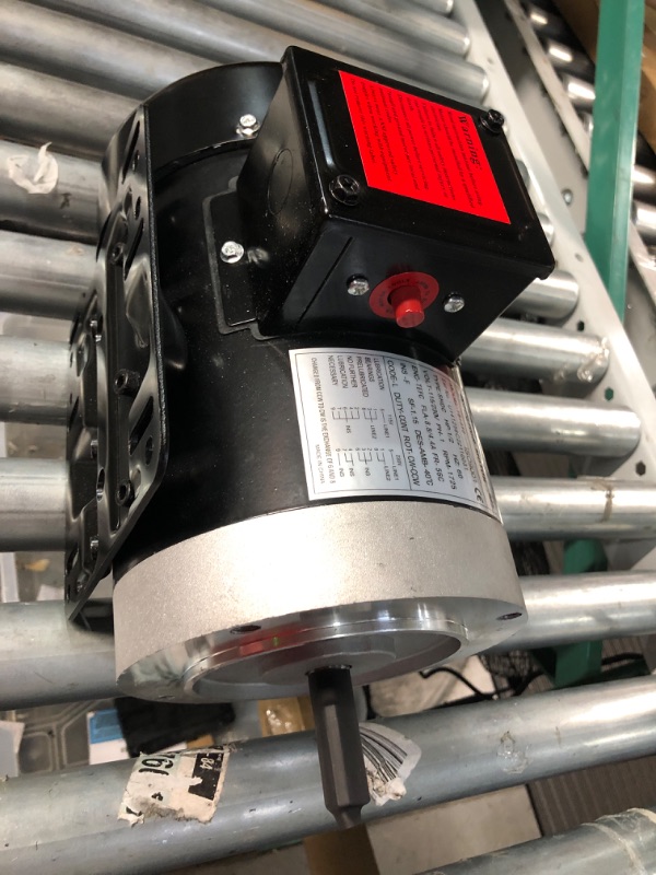 Photo 1 of 1/2HP Electric Motor 1750RPM General Purpose Single Phase Motor 115/230V 5/8" Shaft Diameter CW/CCW TEFC