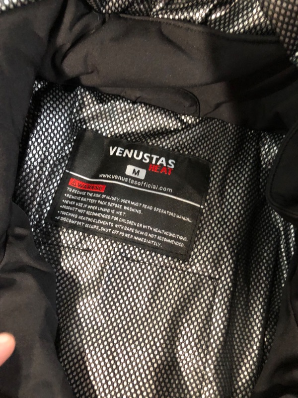 Photo 3 of Venustas Down Heated Jacket for Women with 7.4V Battery Pack (MEDIUM)