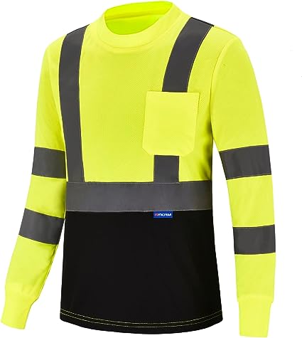 Photo 1 of **STOCK IMAGE FOR SAMPLE**
Fit In Basic Safety High Visibility Long Sleeve Construction Work Shirt M Medium