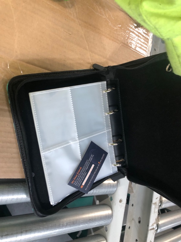 Photo 1 of Champion Card Binder Cards Holder 4-Pocket,Trading Card Games Collection Binder Case Book Fits 400 Cards With 50 Removable Sleeves