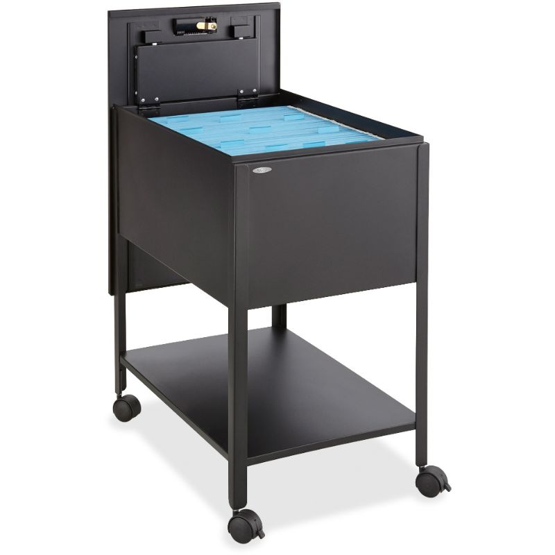 Photo 1 of Safco Filing Cart Lockable Black