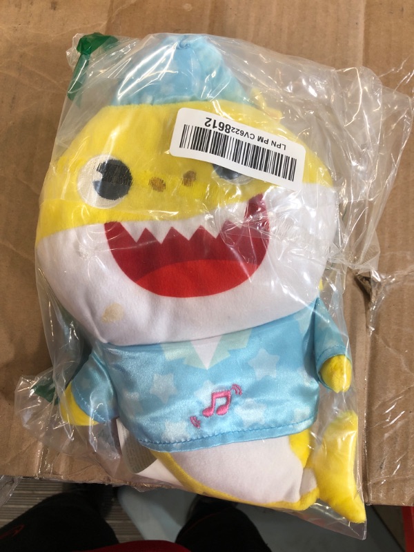 Photo 2 of Baby Cute Plush Toy Plush Shark Toy 