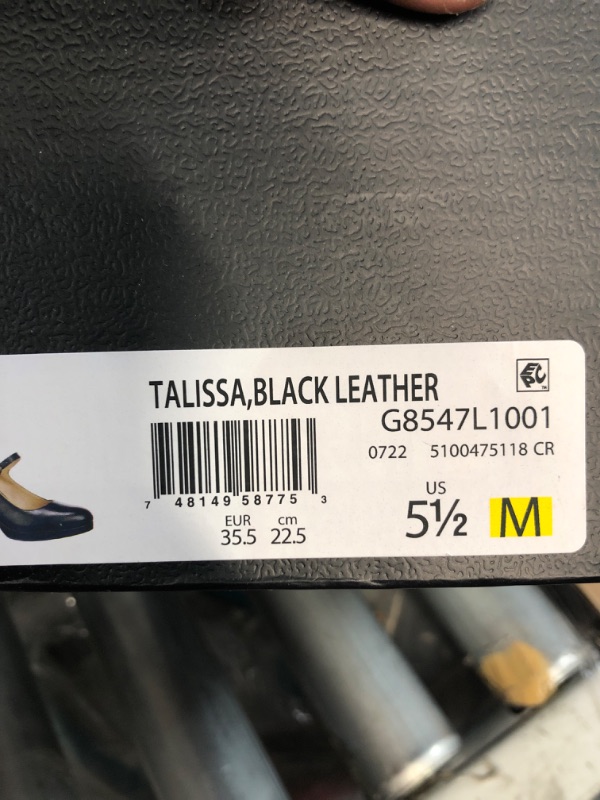 Photo 1 of black heels size 5.5 Mens