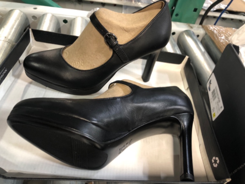 Photo 1 of black heels size 5.5 Mens