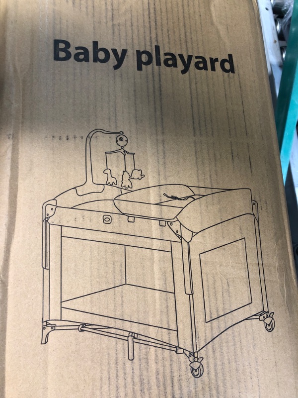 Photo 1 of baby playyard 