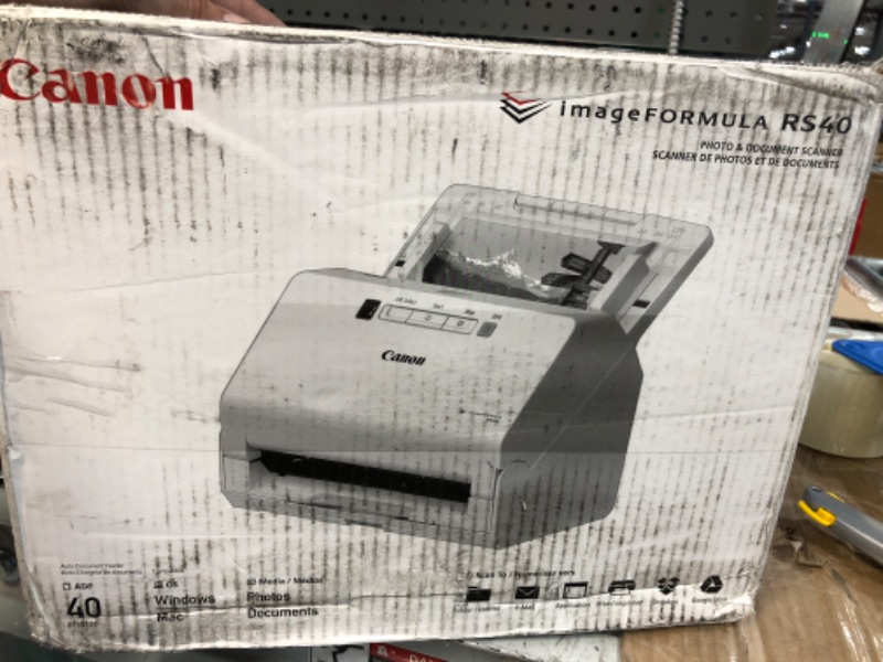 Photo 2 of Canon imageFORMULA RS40 Photo and Document Scanner