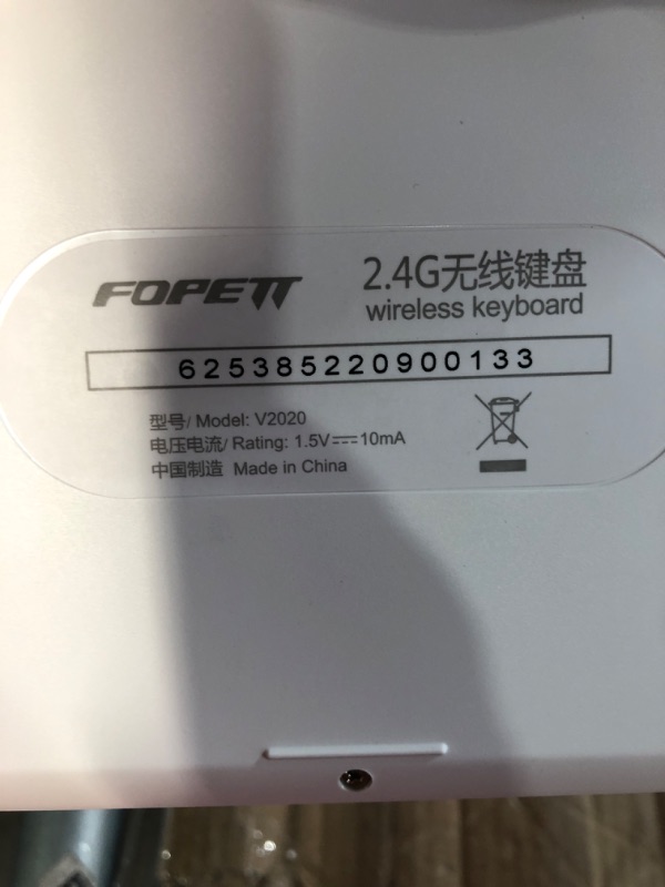 Photo 4 of **PARTS ONLY**
FOPETT V2020 Wireless Keyboard and Mouse Sets,