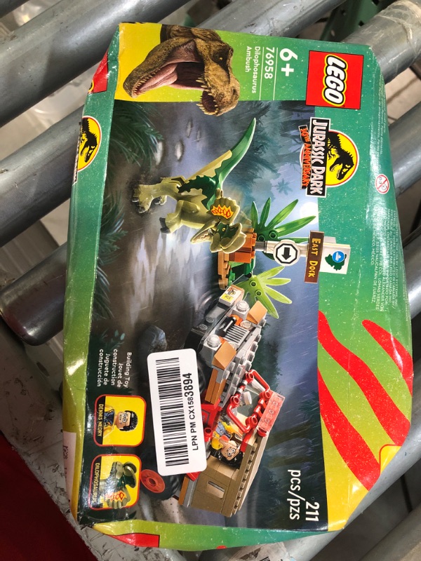 Photo 2 of LEGO Jurassic Park Dilophosaurus Ambush 