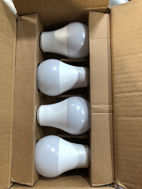 Photo 2 of [READ NOTES]
sylvania LED Smart Light Bulbs 4 Pack, 