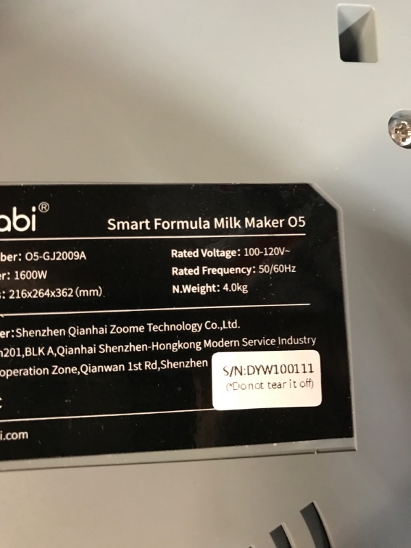 Photo 5 of Burabi Formula Milk Dispenser Machine, Formula Milk Maker,