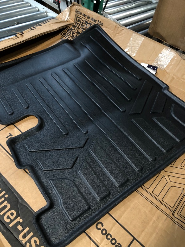 Photo 3 of SMARTLINER Custom Floor Mats 2 Row Liner Set Black Compatible with 2019-2022 Ram 2500/3500 Crew Cab with