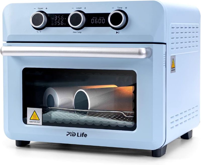 Photo 1 of PYD Life Sublimation Oven Machine 25 L 110 V 1600 W Light Blue Convection Oven for Sublimation Blanks Mugs Tumblers 