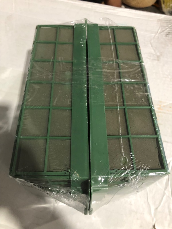 Photo 2 of **2 PACK ONLY** Boao Floral Foam Cage Flower Holder with Floral Foam for Fresh Flowers Cage Bowl for Table Centerpiece Floral Arrangement