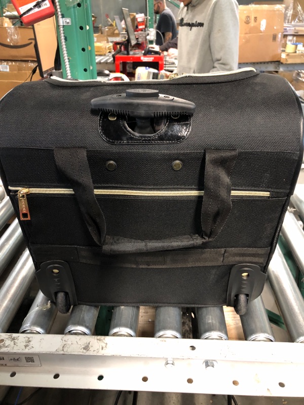 Photo 1 of [READ NOTES]
BEBE Women's Leena-Wheeled Under The Seat Carry On Bag, Black, One Size One Size Black