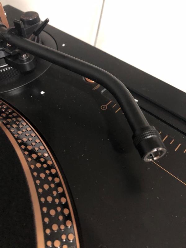 Photo 6 of Audio-Technica AT-LP120XUSB-BZ Direct-Drive Turntable (Analog & USB), Fully Manual, Hi-Fi, 3 Speed, Convert Vinyl to Digital, Anti-Skate and Variable Pitch Control Bronze