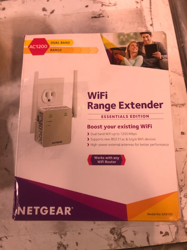 Photo 4 of NETGEAR Wi-Fi Range Extender EX6120 - Coverage Up to 1500 Sq Ft and 25 Devices 