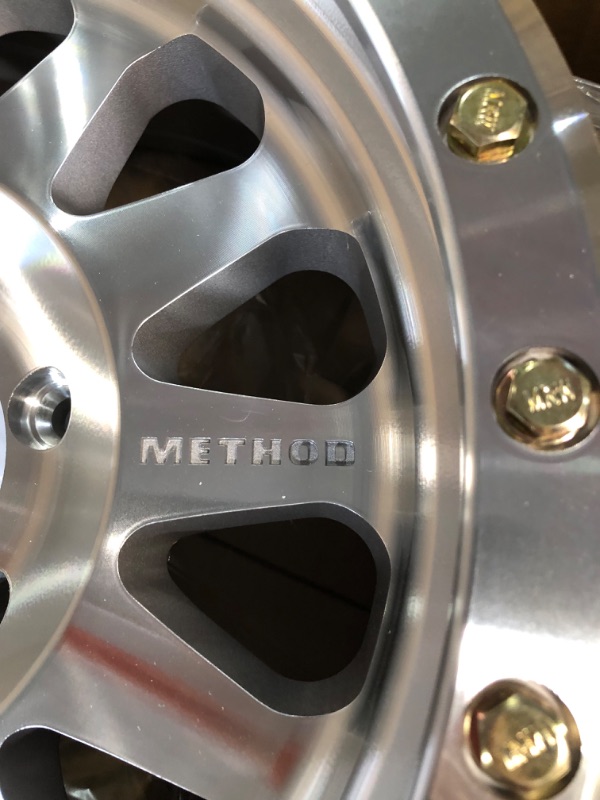 Photo 1 of Method Race Wheels 304 Double Standard Machined/Clear Coat 17x8.5" 6x5.5", 0mm offset 4.75" Backspace, MR30478560300 Machined Finish 17x8.5 inches, 6x5.5, 0/4.75" 6 holesx5.5 inches