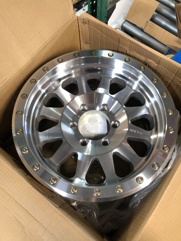 Photo 1 of Method Race Wheels 304 Double Standard Machined/Clear Coat 17x8.5" 6x5.5", 0mm offset 4.75" Backspace, MR30478560300 Machined Finish 17x8.5 inches, 6x5.5, 0/4.75" 6 holesx5.5 inches